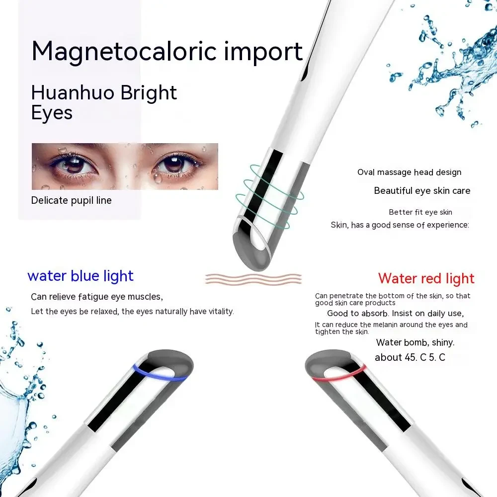 Instrumento eléctrico inductivo de embellecimiento ocular por vibración