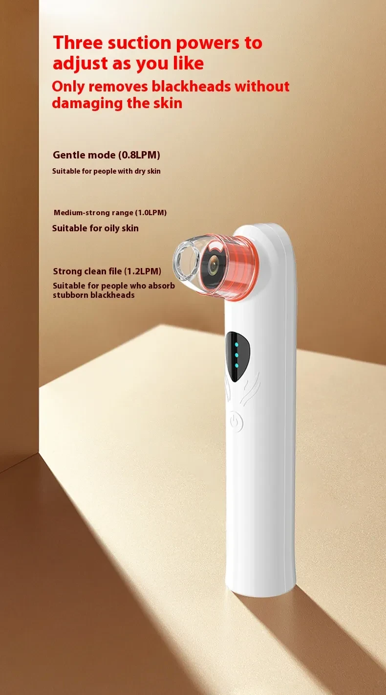 Limpiador facial eléctrico para eliminar puntos negros