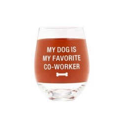 Copa de vino: Mi perro es mi favorito
