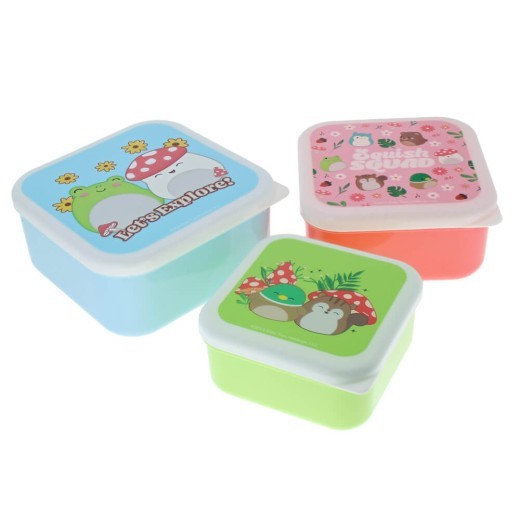 Macetas de almacenamiento Squishmallows Cottage Collection (3 unidades)