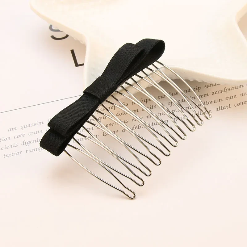 Peine con lazo para el pelo, pinza para el pelo y tocado