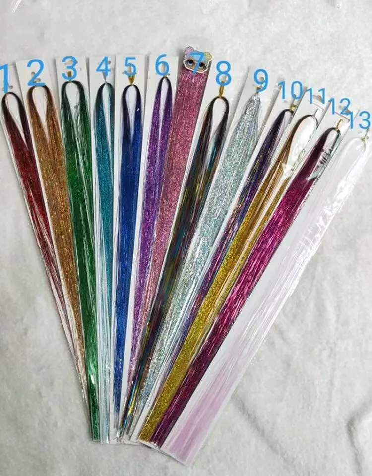 Extensiones de cabello con color láser