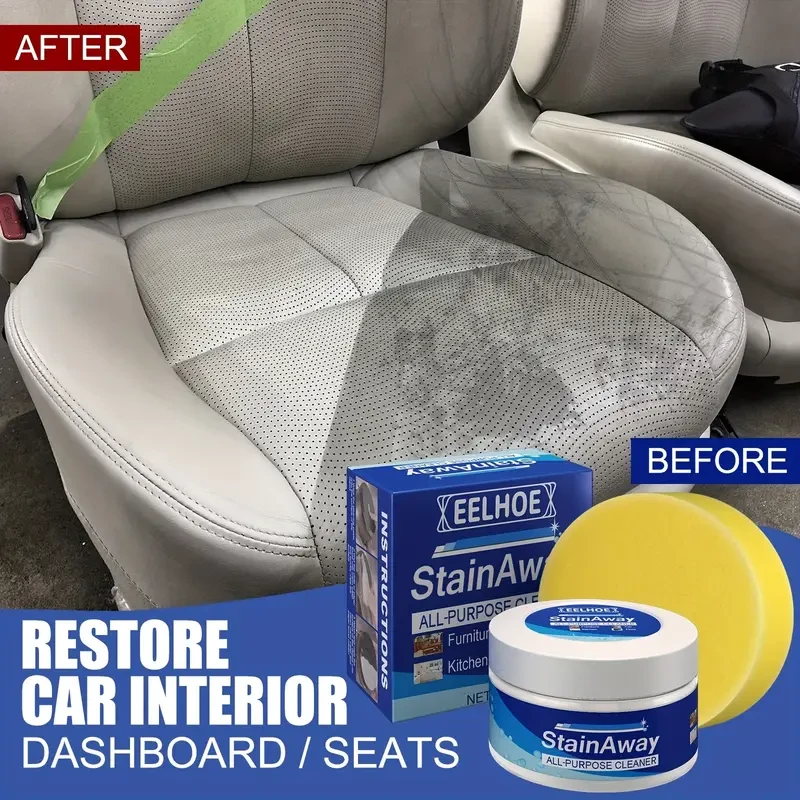 Pasta limpiadora multiusos para manchas de cocina, suelos y coches