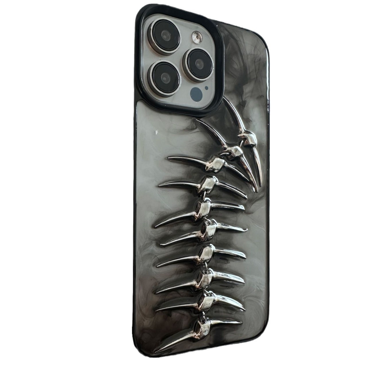 Blooming Fishbone Applicable To IPhone15promax Phone Case
