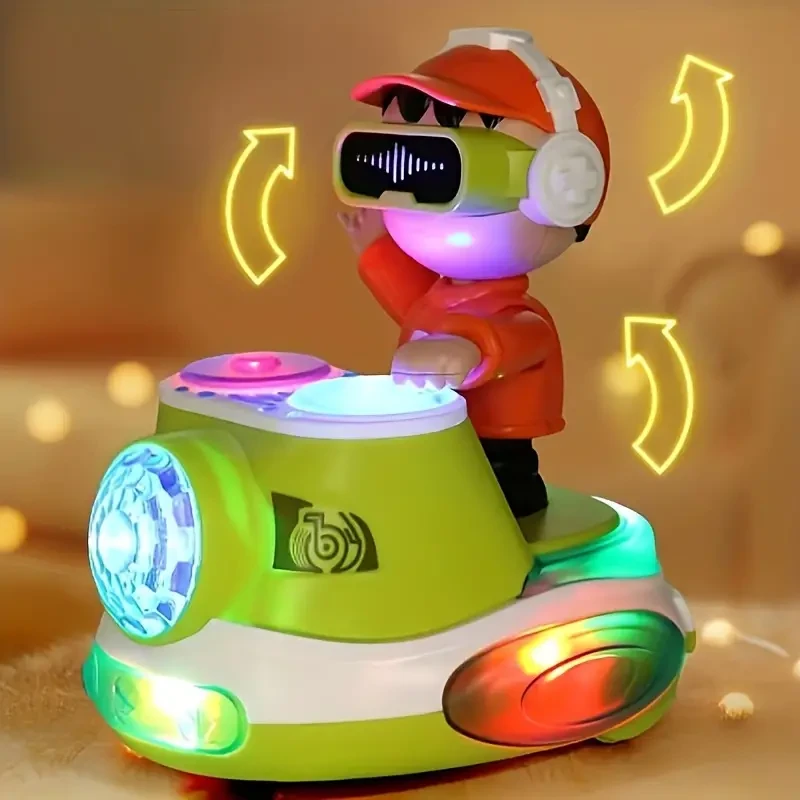 Juguetes luminosos para bailar con música, juguetes divertidos, como regalos de cumpleaños, regalos de Navidad, regalos de Acción de Gracias, regalos de Halloween (sin batería)