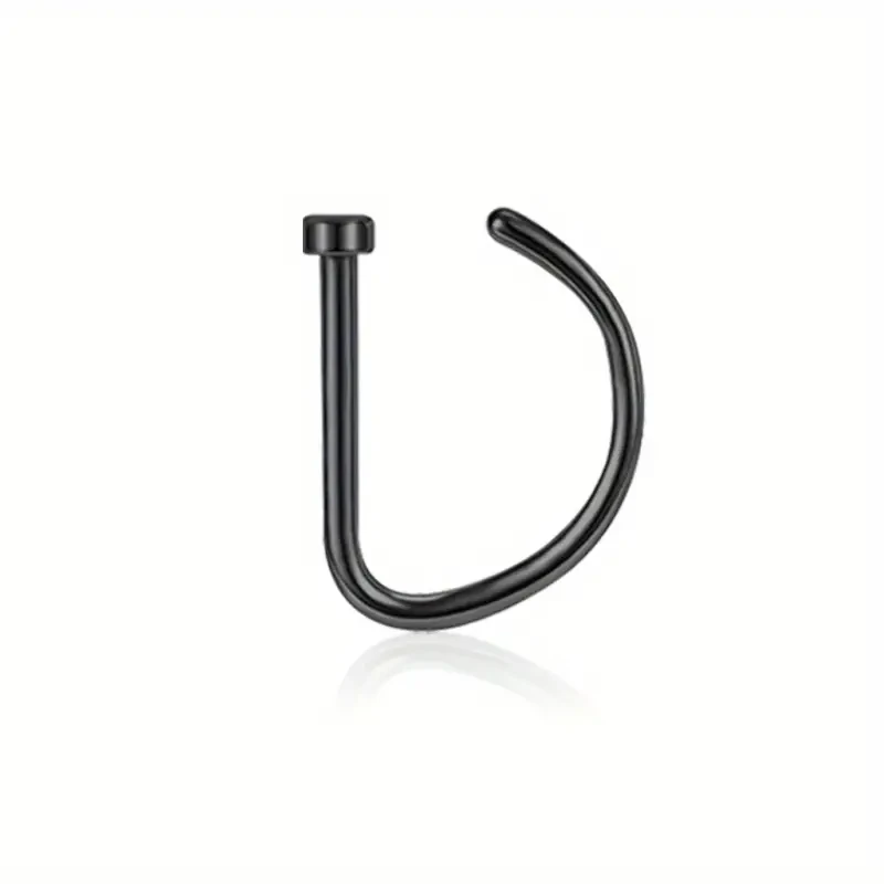 Pinza nasal moderna en forma de D