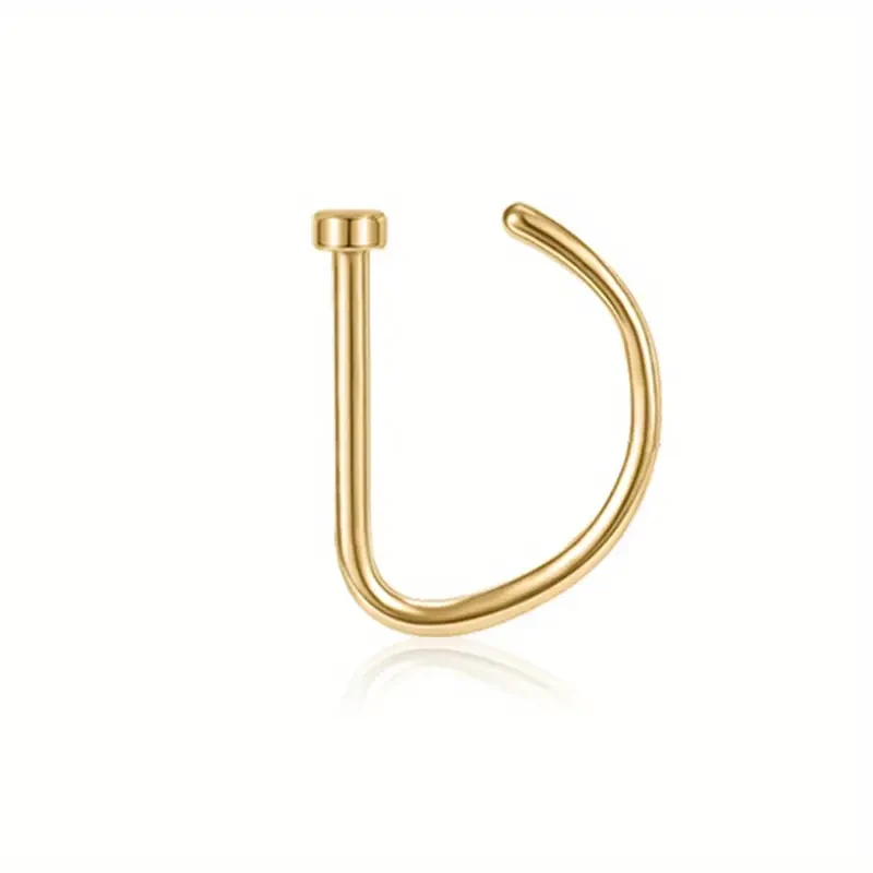 Pinza nasal moderna en forma de D