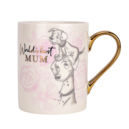Juego de taza y posavasos: 101 Dálmatas - Mamá