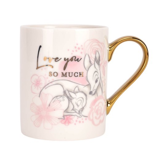 Juego de taza y posavasos: Bambi - Amor