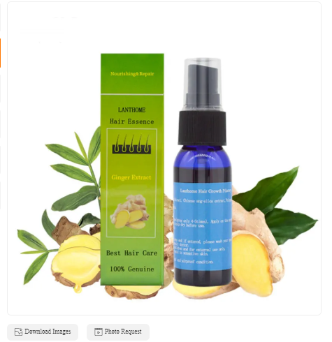 Productos para el crecimiento del cabello Sunburst