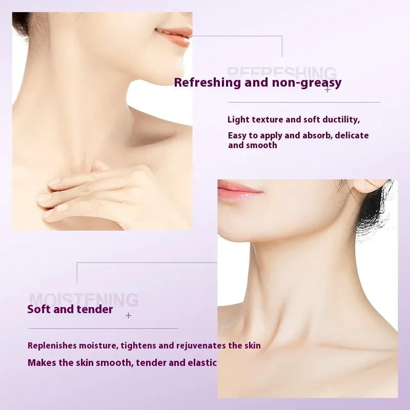 Crema hidratante nutritiva de colágeno para el cuello
