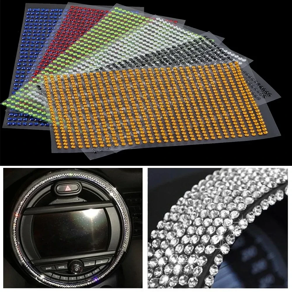 Pegatina de taladro para coche, pegatina acrílica para taladro de coche, pegatina decorativa para taladro