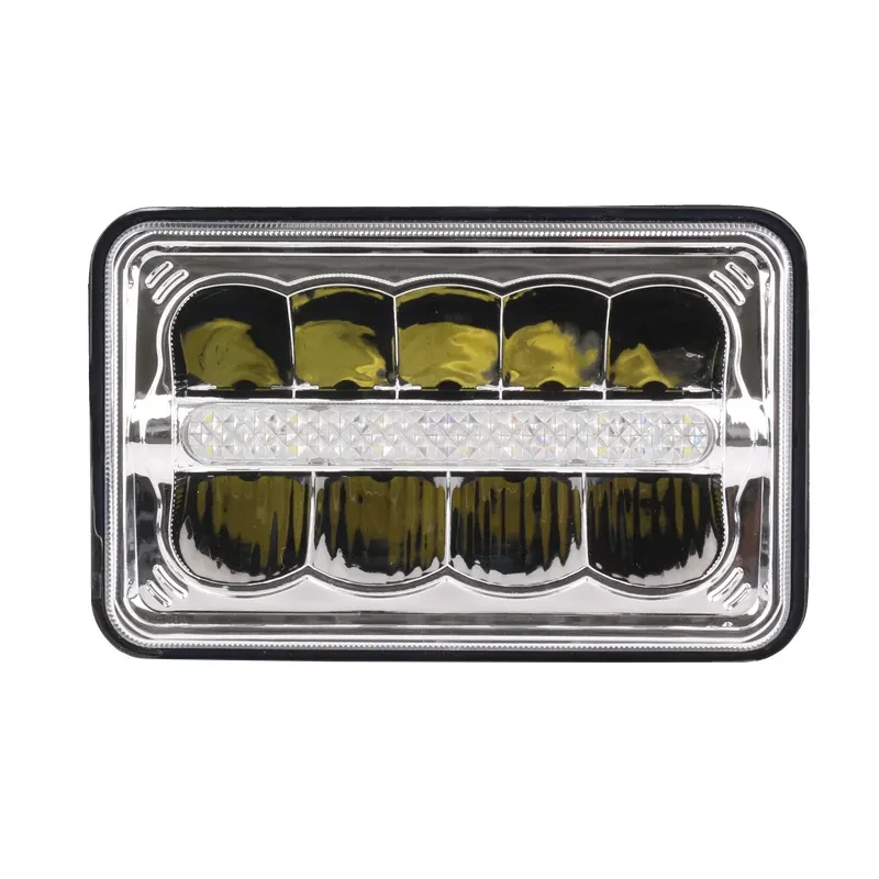 Faro LED para coche, luz cuadrada de 5 pulgadas