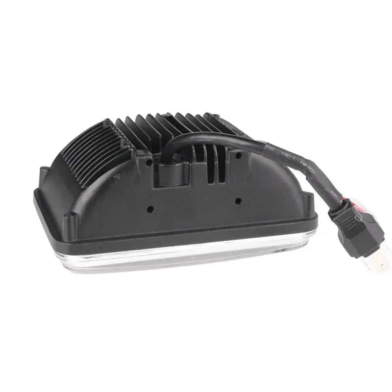 Faro LED para coche, luz cuadrada de 5 pulgadas