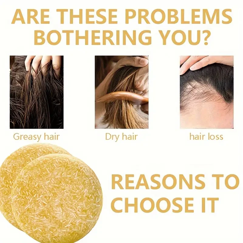 Barra de champú de jengibre de lujo Xioimy