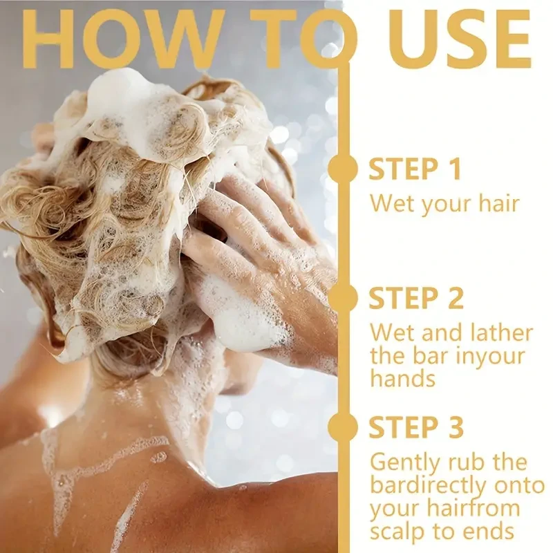 Barra de champú de jengibre de lujo Xioimy