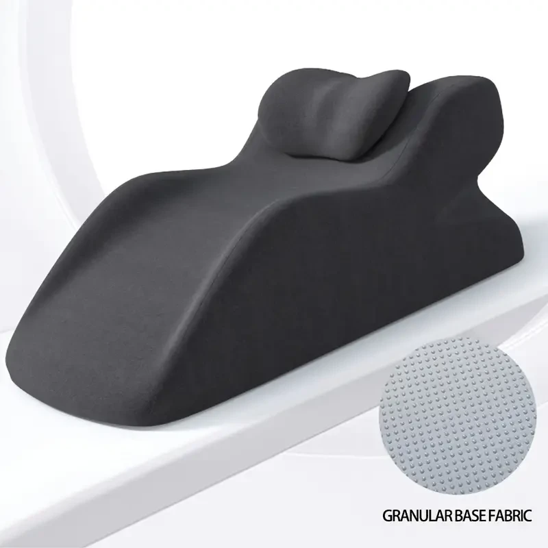 Almohada ergonómica de espuma viscoelástica para todas las posiciones de sueño: soporte para cuello y espalda