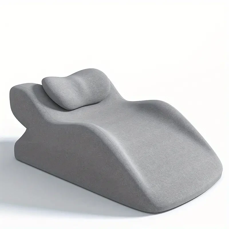 Almohada ergonómica de espuma viscoelástica para todas las posiciones de sueño: soporte para cuello y espalda