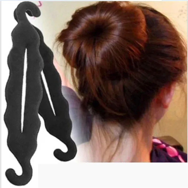 Adornos para el cabello con lazos esponjosos