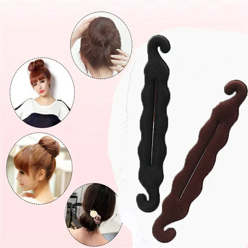 Adornos para el cabello con lazos esponjosos