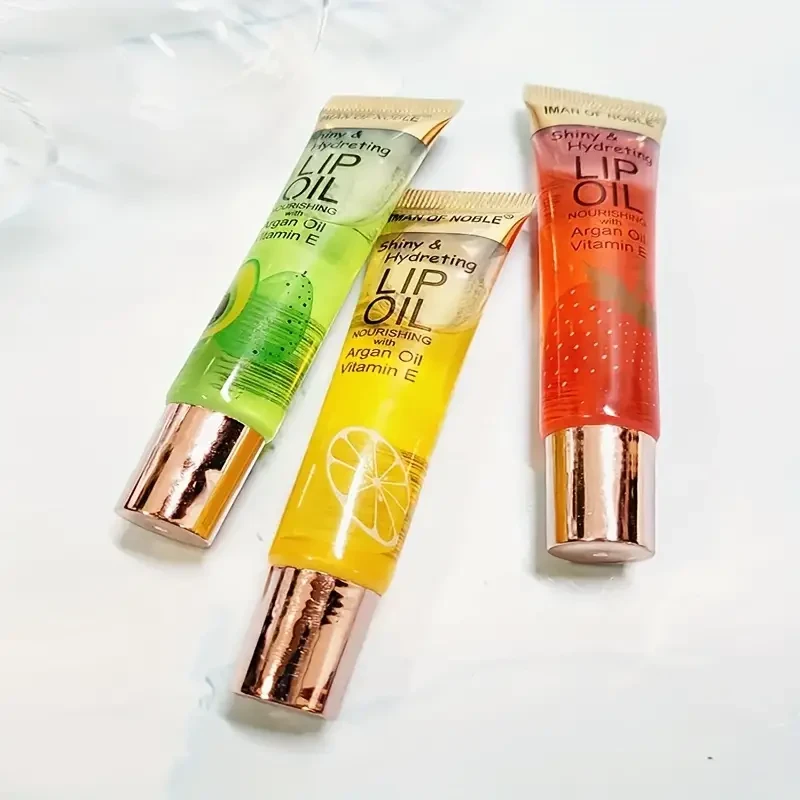 Set de 6 aceites labiales hidratantes y brillantes