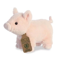 Peluche de cerdo de Eco Nation