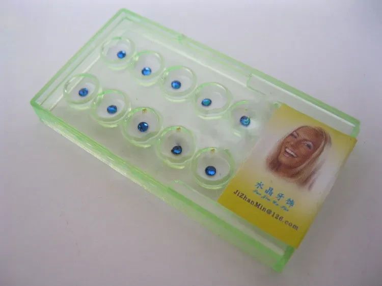 Adorno de cristal para dientes de belleza dental