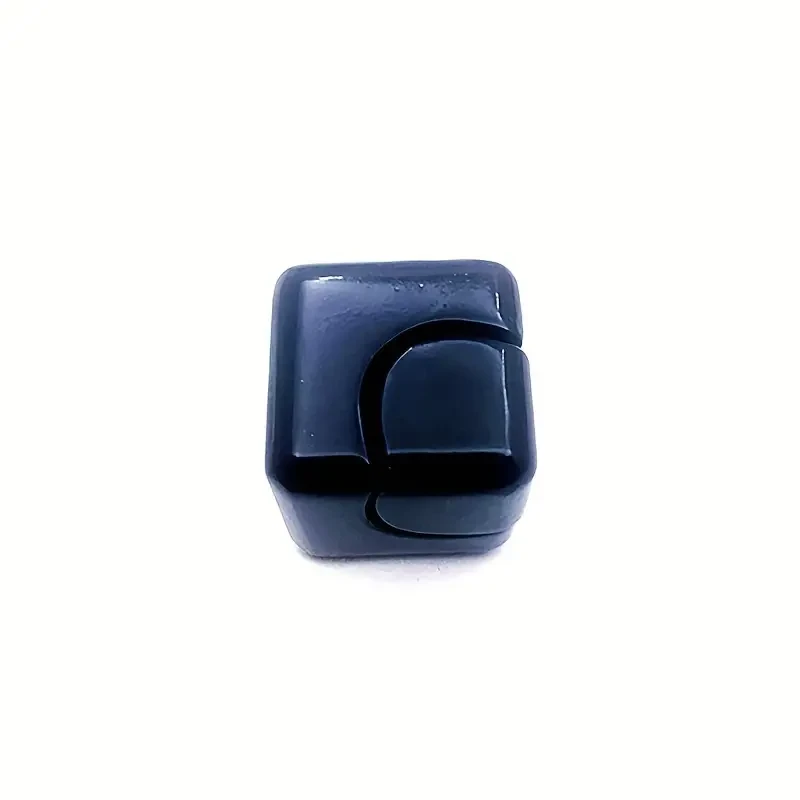 Cubo giratorio de metal con dados mágicos cuadrados - Juguete antiestrés EDC para TDAH y autismo