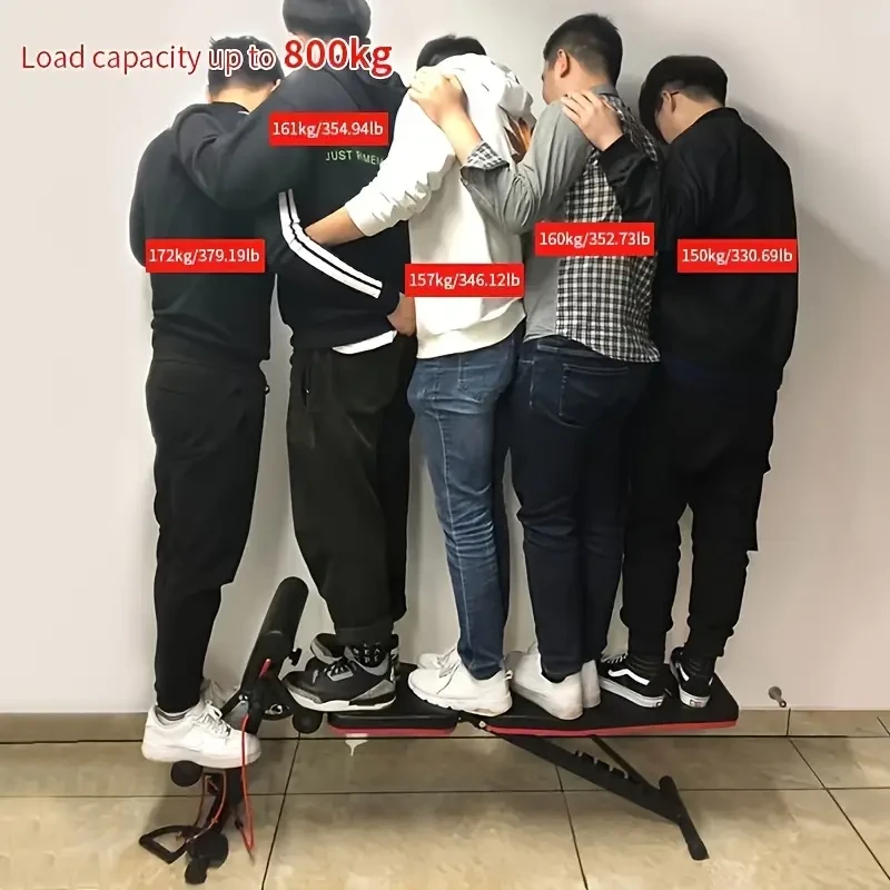 Banco de mancuernas plegable ADKING 13 en 1: ayuda ajustable para abdominales y entrenamiento de fuerza