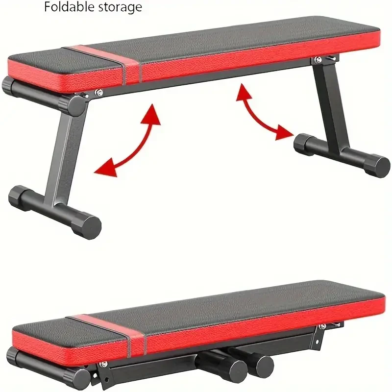 Banco de mancuernas multifuncional para el hogar, silla de entrenamiento de press de banca para entrenamientos