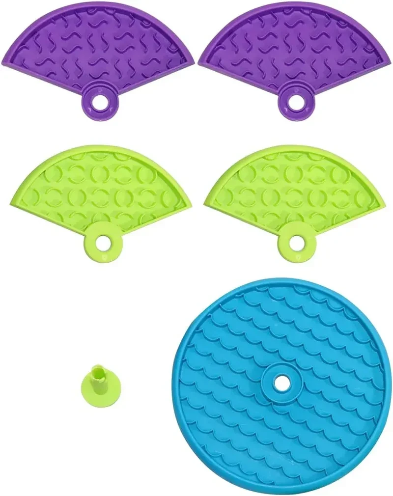 Cuenco de comida lenta antiatragantamiento para gatos y perros