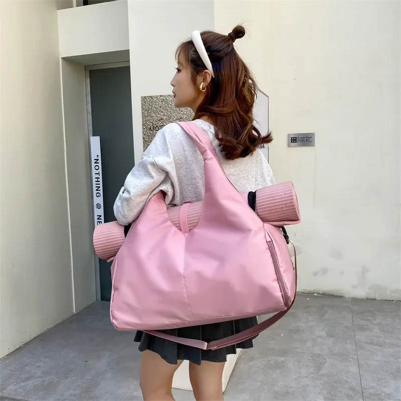 Bolsa de yoga de un solo hombro para deportes de fitness y natación