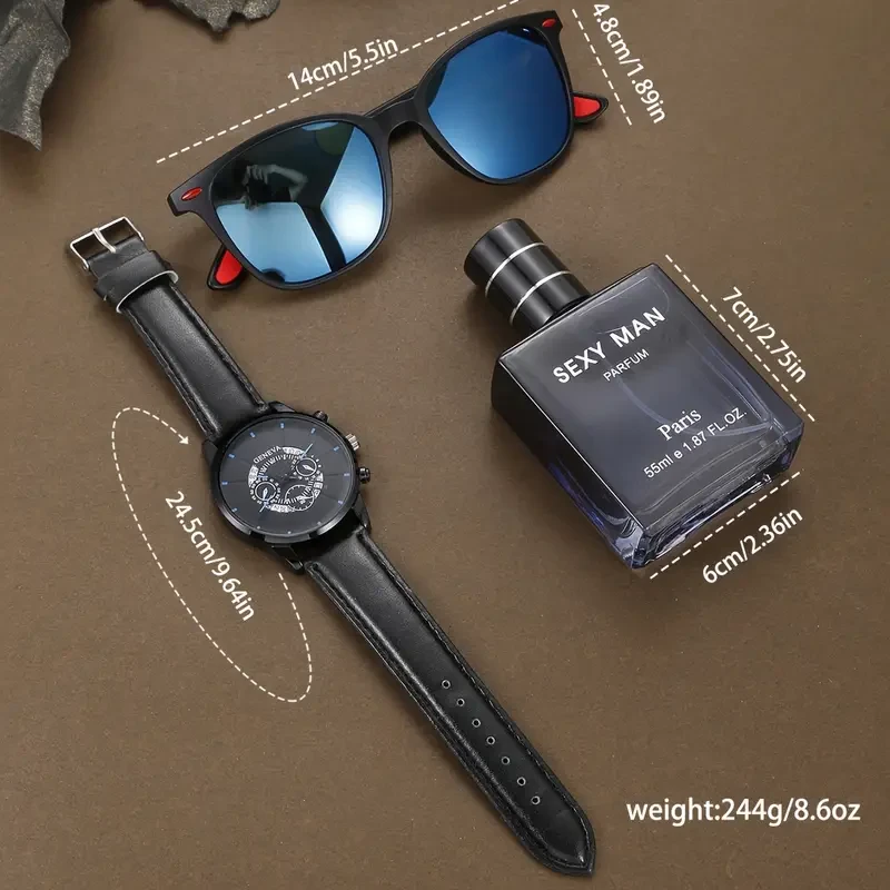 3pcs Men’s Stylish Gift Set