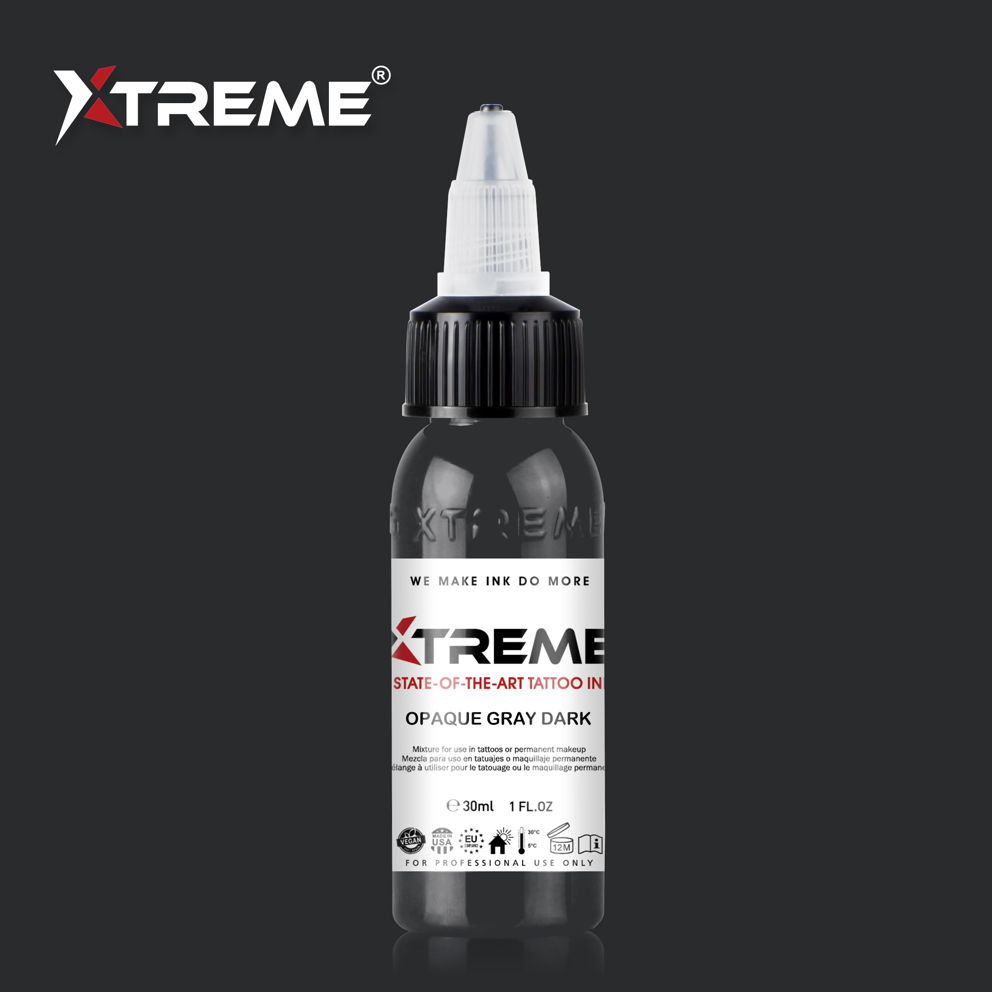 Opaque Gray Dark – Xtreme Ink