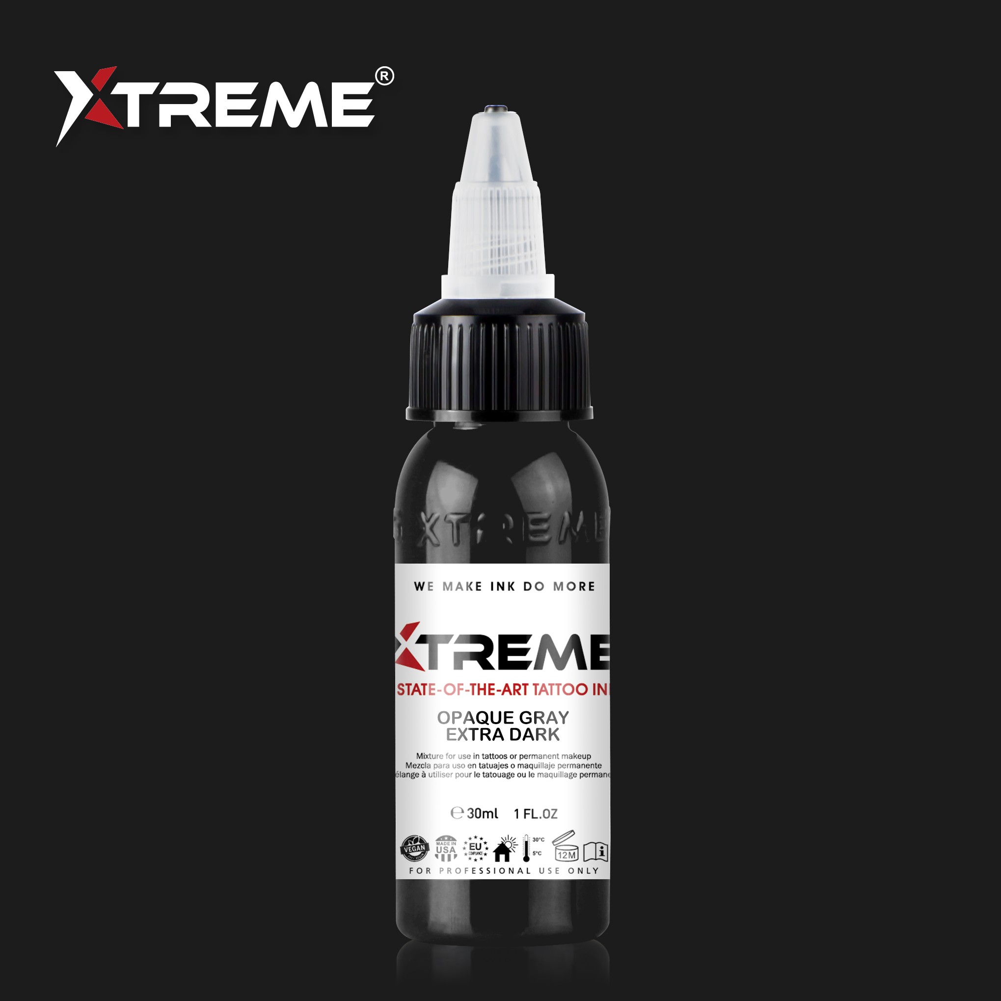 Opaque Gray Extra Dark – Xtreme Ink