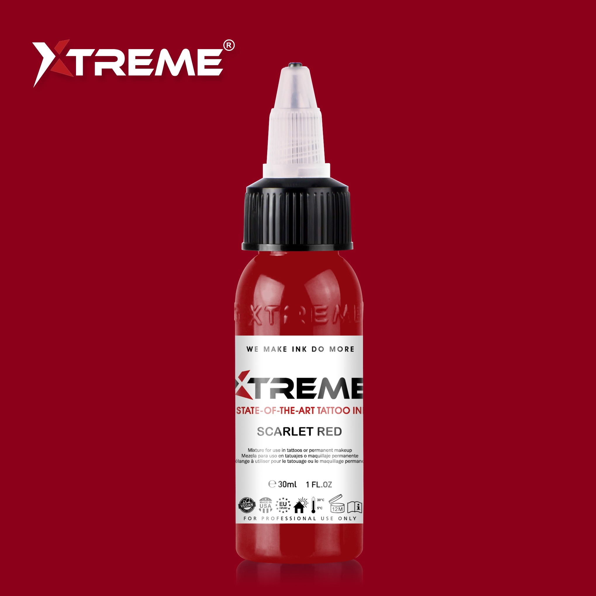 Scarlet Red – Xtreme Ink