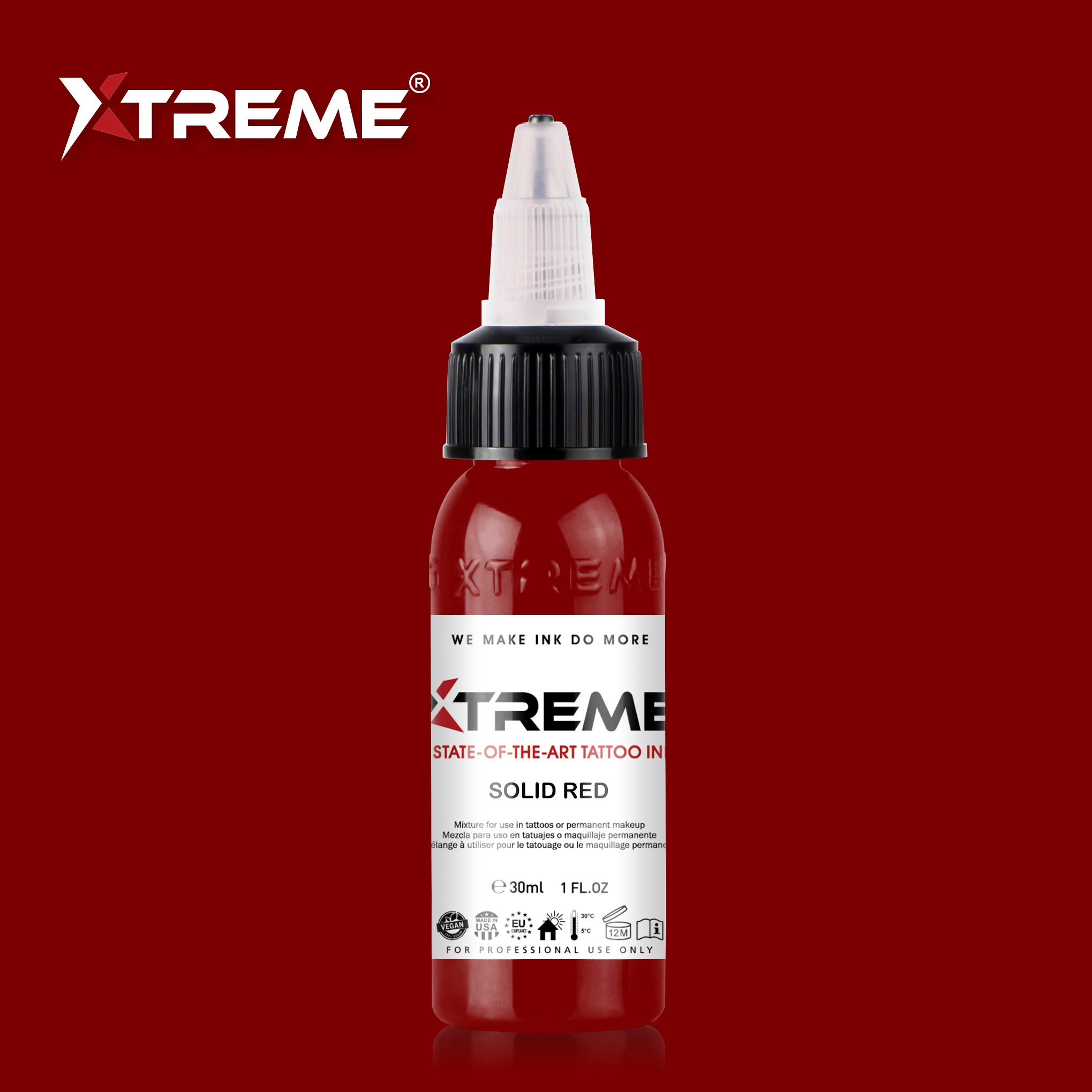 Solid Red – Xtreme Ink
