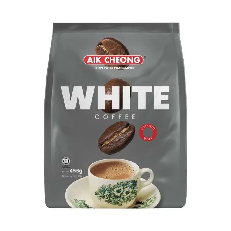 AIK CHEONG 3 IN 1 White Coffee Mix Less Sugar