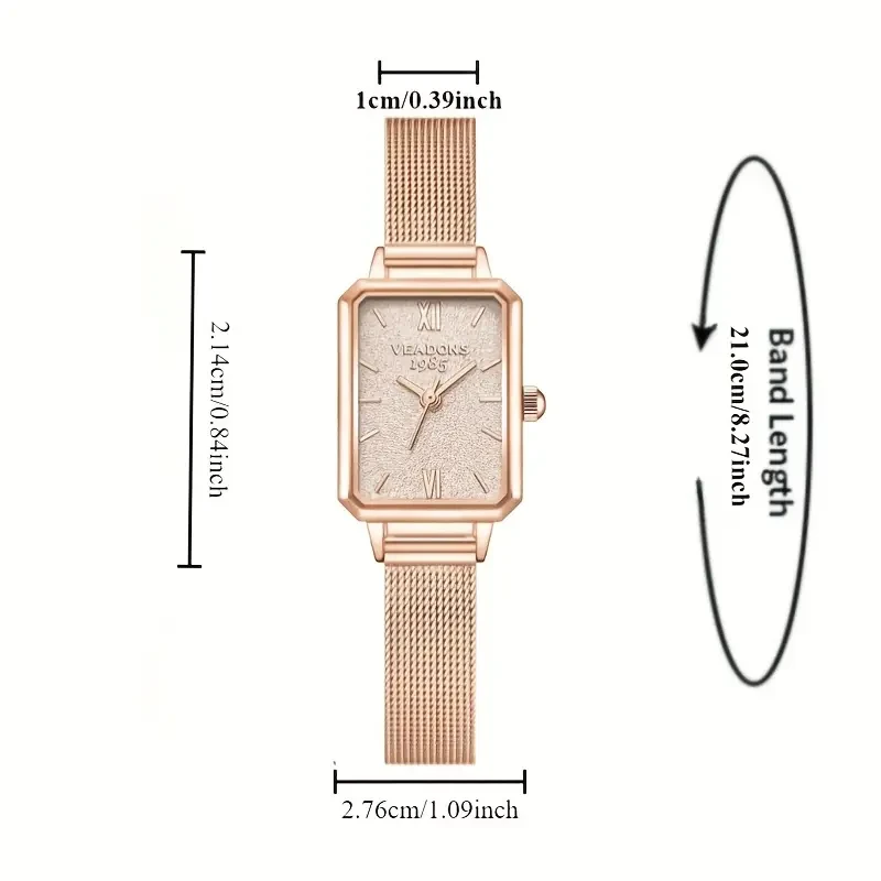 Elegant Women’s Stainless Steel Watch