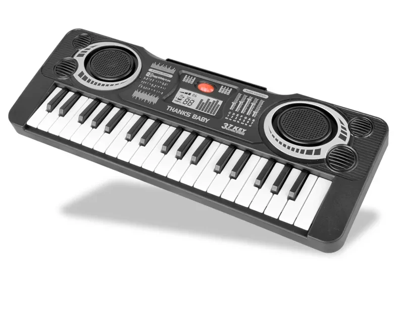 Instrumento musical electrónico musical de juguete de piano eléctrico