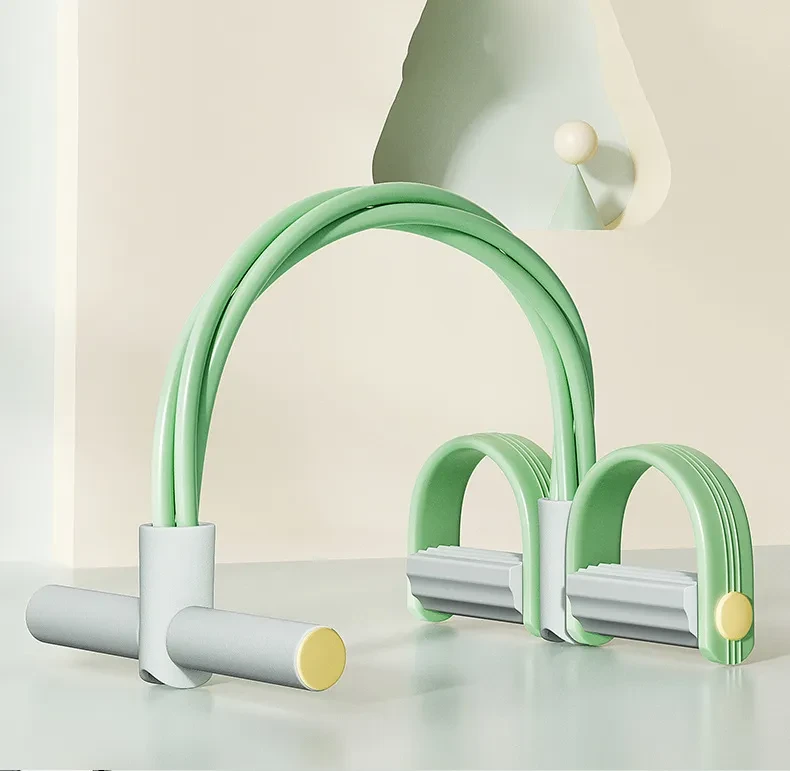 Expansor de pecho con pedales, abdominales, dispositivo de tensión auxiliar, equipo de fitness, pedal de piernas, maestro, hogar