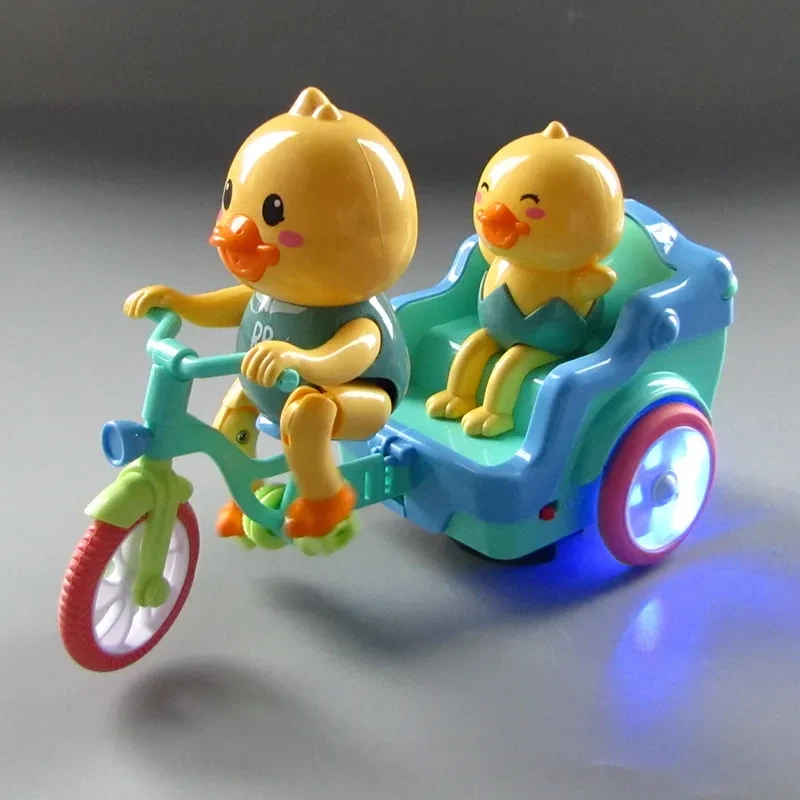 Triciclo musical ligero para bebés y niños.