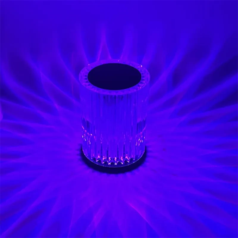 Lámpara de mesa de cristal Atmosphere