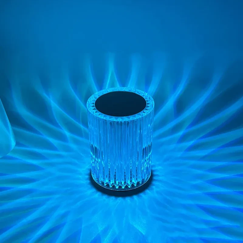 Lámpara de mesa de cristal Atmosphere