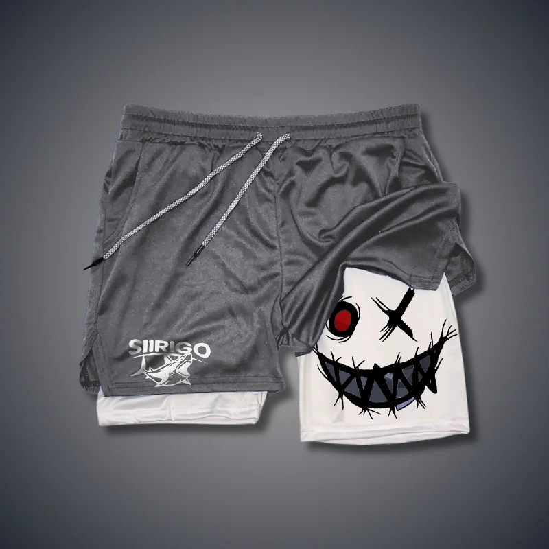 Pantalones cortos de rendimiento Smiley para hombre