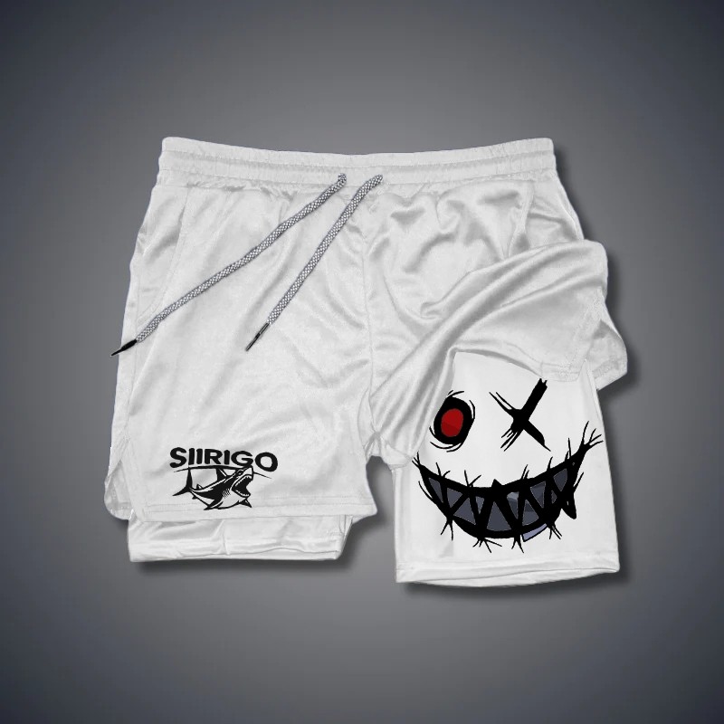 Pantalones cortos de rendimiento Smiley para hombre