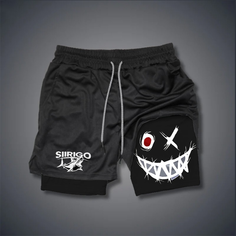 Pantalones cortos de rendimiento Smiley para hombre