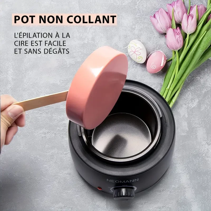 Kit de depilación con cera caliente NEOMANN Waxer II