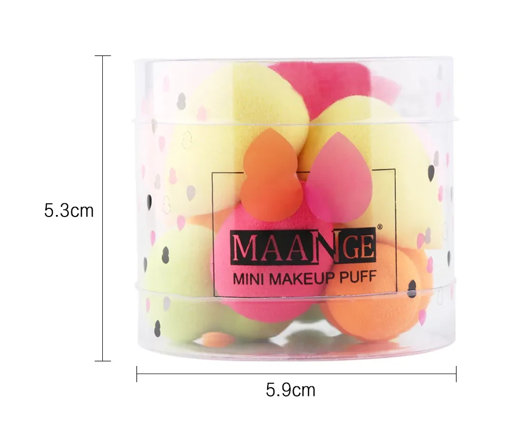 Mini esponja de remojo grande sin látex Belleza