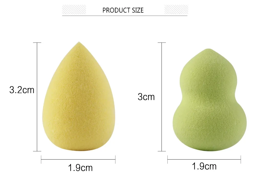 Mini esponja de remojo grande sin látex Belleza